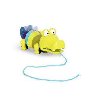 Каталка-игрушка B. Toys Игрушка-каталка на веревочке Крокодил