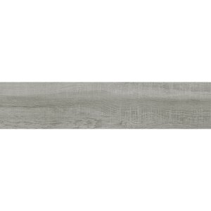 Керамогранит матовый Alma Ceramica Sherwood серый, 20х90х0,8 см