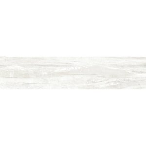 Керамогранит матовый Wonderwood белый, 20х90х0,8 см