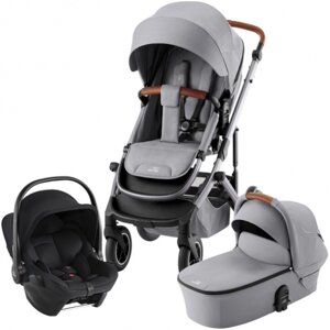 Коляска Britax Roemer 3в1 коляска Smile 5Z + BS CORE Space Black