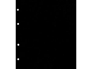 Комплект листов вертикальный промежуточный черный 192х220мм формат Numis 5шт.