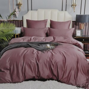 Комплект постельного белья Wonne Traum Elegance Pastel Purple семейный