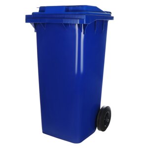 Контейнер мусорный передвижной Ай-пласт 120 л. синий