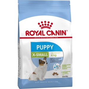 Корм для щенков Royal Canin X-Small Puppy для миниатюрных пород до 10 месяцев птица 500 г