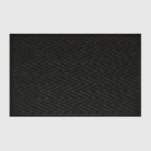 Коврик придверный X Y Carpet темно-серый 50х80 см