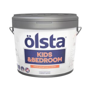 Краска Olsta Kids&Bedroom База А 0,9 л