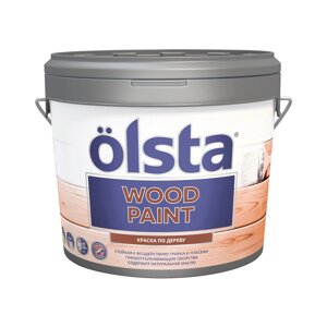 Краска Olsta Wood Paint База С 9 л