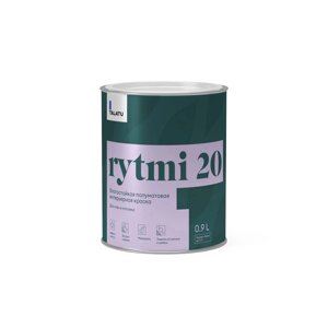 Краска влагостойкая полуматовая Talatu Rytmi 20 0,9 л