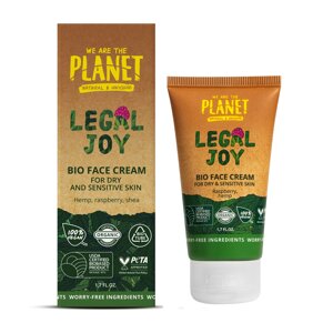 Крем для лица We Are The Planet Legal Joy для сухой и чувствительной кожи 50 мл