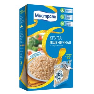 Крупа Мистраль Пшеничная в пакетах для варки 580 г