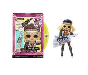 L. O. L. LIL Outrageous Surprise Кукла OMG Remix Rock-Fame Queen and Keytar
