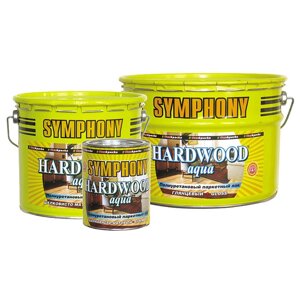 Лак глянцевый паркетный Symphony Hardwood Aqua 2.7л