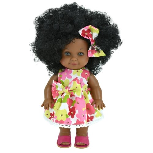 Lamagik S. L. Кукла Бетти темнокожая в платье с цветами 30 см