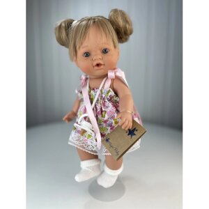 Lamagik S. L. Кукла-пупс девочка в платье блондинка 30 см