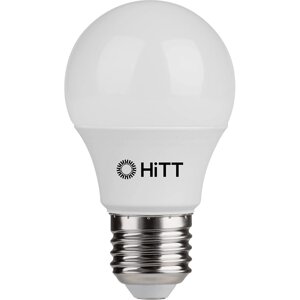 Лампочка светодиодная HiTT-PL-A60-15-230-E27-6500