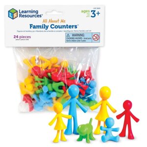 Learning Resources Игровой набор фигурок Моя семья (24 элемента)