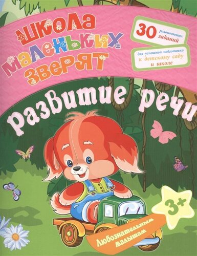 Любознательным малышам: Развитие речи. 30 развивающих заданий для успешной подготовки к детскому саду и школе