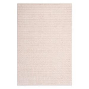 Махровое полотенце Cleanelly Albero bianco молочное 100х150 см