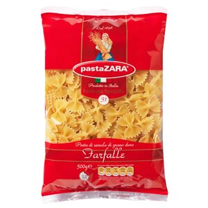 Макаронные изделия Pasta Zara №31 Fafalle 500 г