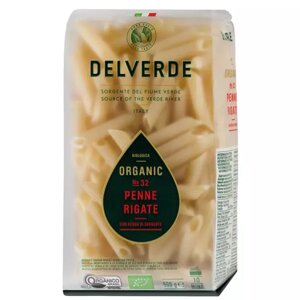 Макароны Delverde Penne Rigate Biologica №32 500 г