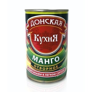 Манго Донская кухня отборное ломтиками в легком сиропе 425 мл