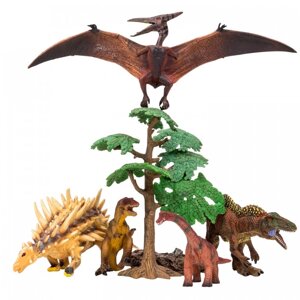 Masai Mara Набор Динозавры и драконы для детей Мир динозавров (7 предметов) MM206-02
