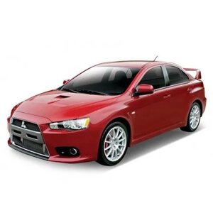 Машинка Welly Mitsubishi Lancer Evolution X Red