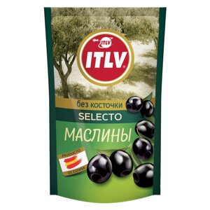 Маслины ITLV без косточки, 170 г