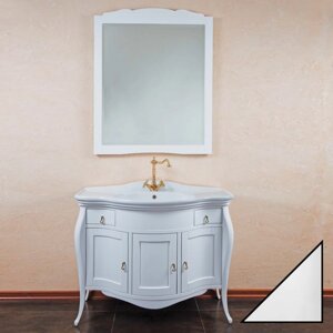 Мебель для ванной La Beaute Classic Marian белый глянец