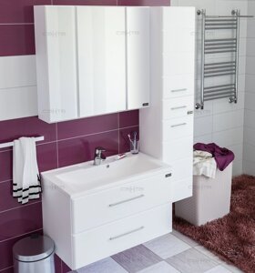 Мебель для ванной СанТа Омега 80 подвесная белая