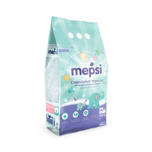 Mepsi Стиральный порошок на основе натурального мыла для детского белья 2400 г