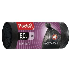 Мешки для мусора Paclan Standart 60 л 20 шт