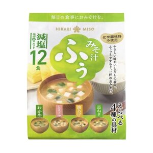 Мисо-суп Hikarimiso с пониженным содержанием соли 167,4 г