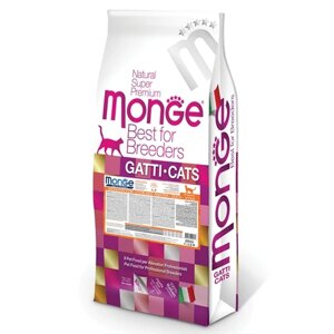 Monge Cat Monoprotein Sterilised / Сухой корм Монж Монопротеиновый для Стерилизованных кошек Утка