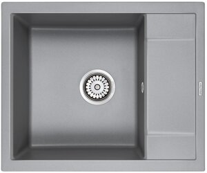 Мойка кухонная Paulmark Optimum PM216050-GRM серый металлик