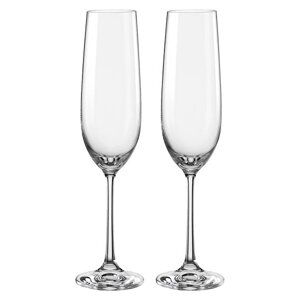 Набор бокалов Crystalex A. S. Виола для шампанского 190 мл 2 шт