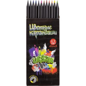 Набор карандашей №1School Graffiti, 6 цветов (277263)