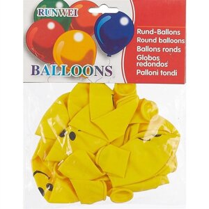 Набор надувных шаров «Смайлы жёлтые», 10 штук