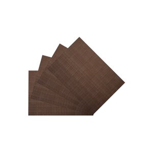 Набор салфеток WO Home Natural коричневый 33х48 см 4 шт