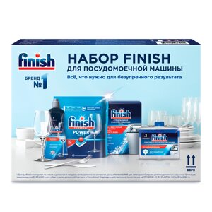 Набор средств для посудомоечной машины Finish 4 в 1