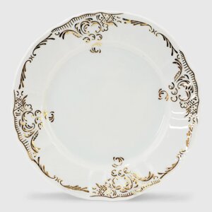 Набор тарелок десертных Bernadotte Золотой орнамент 17 см 6 шт
