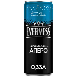 Напиток газированный Evervess Итальянский аперо безалкогольный, 330 мл