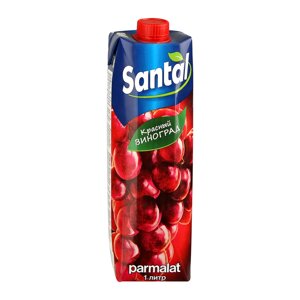 Напиток Santal красный виноград 1 л