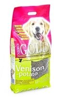 NERO GOLD super premium Venison & Potato / Сухой корм Неро Голд для взрослых собак Оленина и сладкий картофель