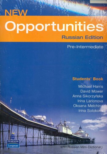 New Opportunities Pre-Intermediate Students Book (Russian Mini-Dictionary) (мягк). Harris M., Mower D. (Британия)