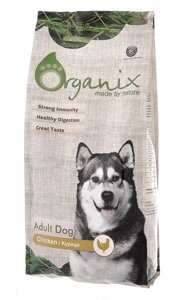 Organix Adult Dog Chicken / Сухой корм Органикс для взрослых собак Курица и цельный рис