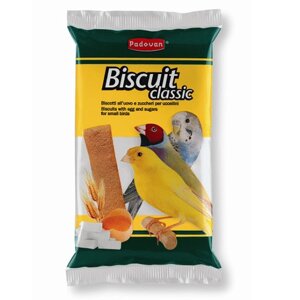 Padovan Biscuit classic / Лакомство Падован для Декоративных птиц Бисквиты сладкие Яичные