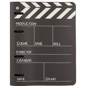 Папка-обложка для тетради со сменным блоком «Movie»
