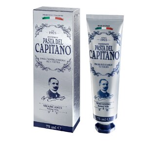 Паста зубная Pasta del Capitano Для деликатного отбеливания 75 мл
