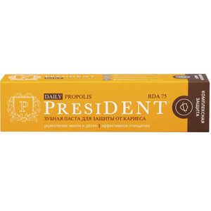 Паста зубная President propolis 68г